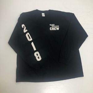 Blake Shelton concert crew black long sleeve T-shirt, size 2XL